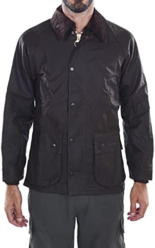 Amazon.com: Barbour Bedale Wax Jacket Navy MD (40) : Clothing